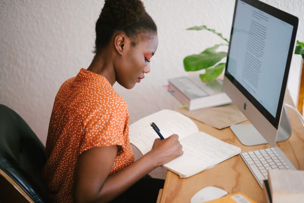 a woman learning how to teach skills to her ADHD child