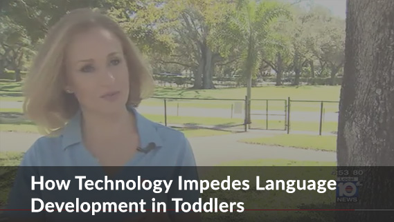 YouTube Video about how technology impedes language development in toddlers