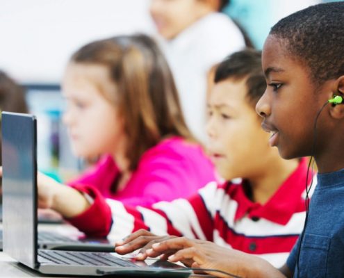 group of children with common speech disorders