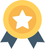badge illustration representing award of Best Online Speech Therapy