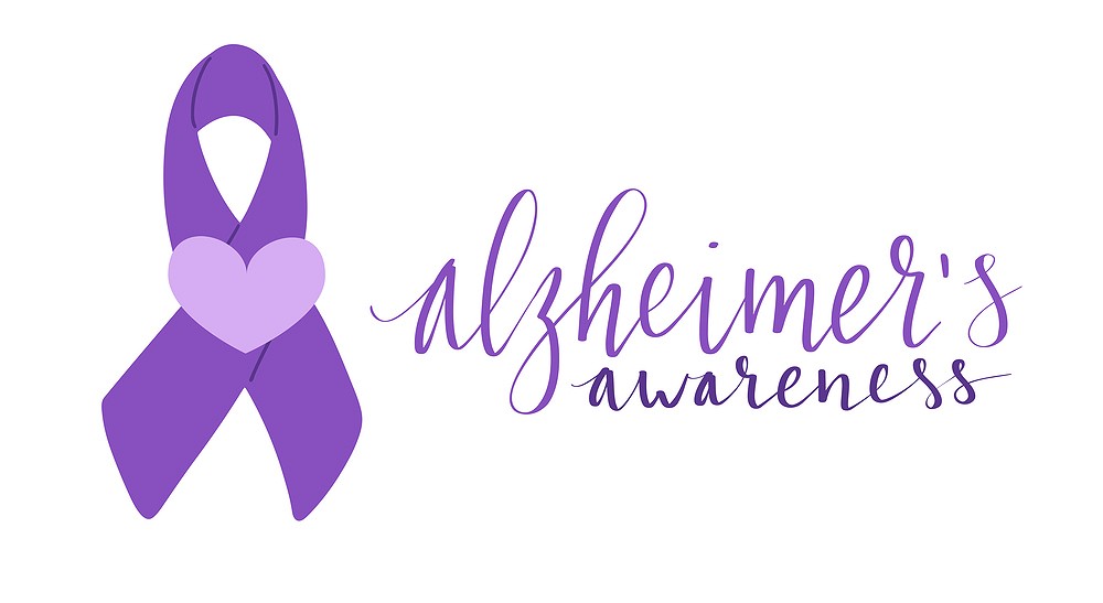 Alzheimers awareness icon